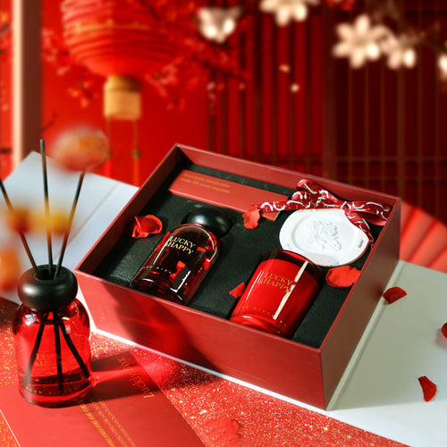 Luxury Aromatherapy Candle Gift Box — Essential Oil Fragrance Set