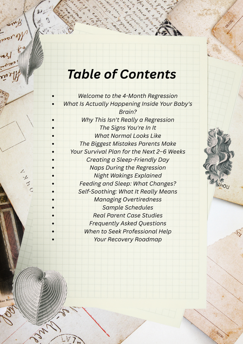 The Exhausted Parent's Guide to the 4-Month Regression